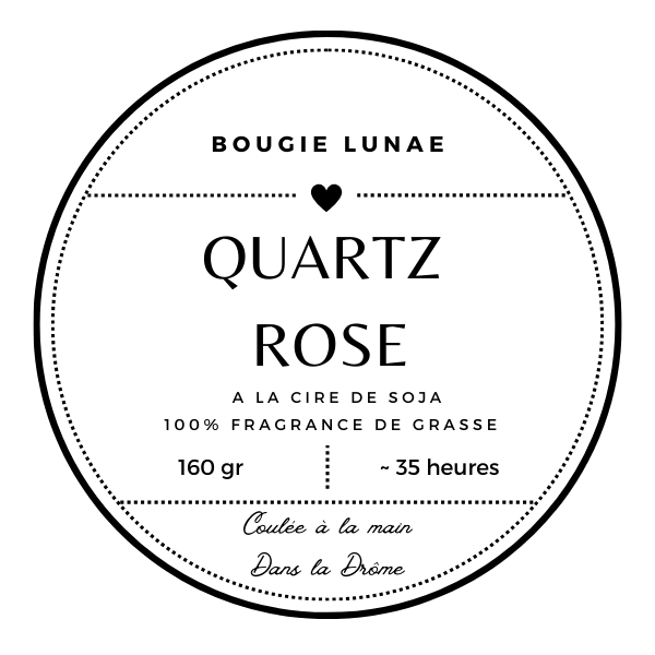 Bougie Quartz : Une aura de sérénité pour votre intérieur.