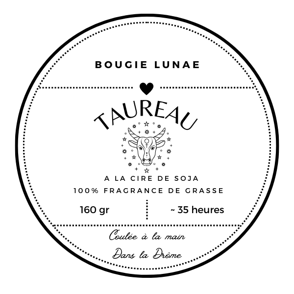 Bougie Taureau : Une invitation à la détente pour les épicuriens.