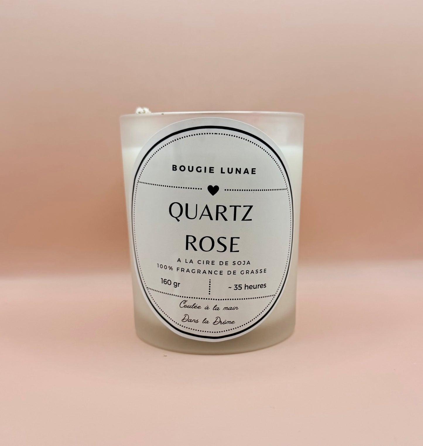 Bougie Quartz : Une aura de sérénité pour votre intérieur.